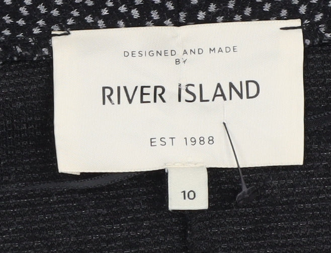 River Island Women's Black Blazer Size 10