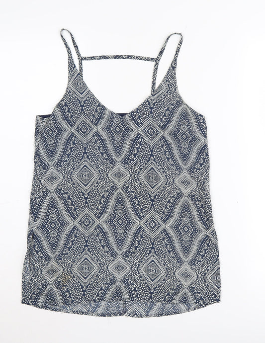 Womens UK Size 4 H&M Multicoloured Camisole Tank