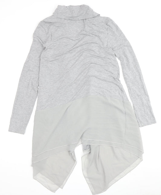 Womens UK Size 10 RJR.John Rocha Grey Cardigan Jumper