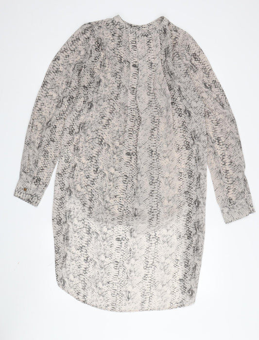 Womens UK Size 12 Marks and Spencer Multicoloured Tunic Blouse