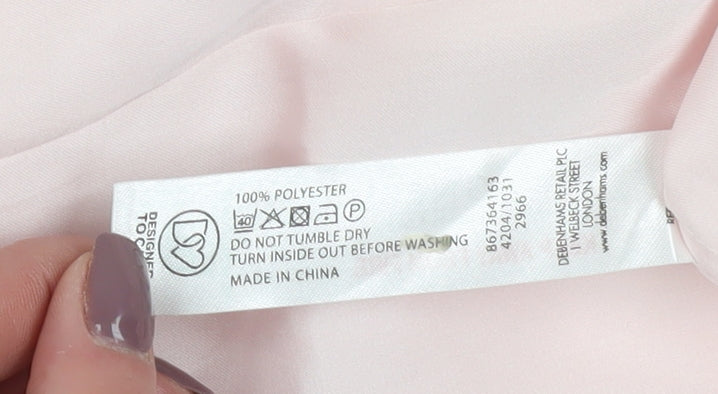 Jasper Conran Women’s Pink Tunic Blouse Size 12