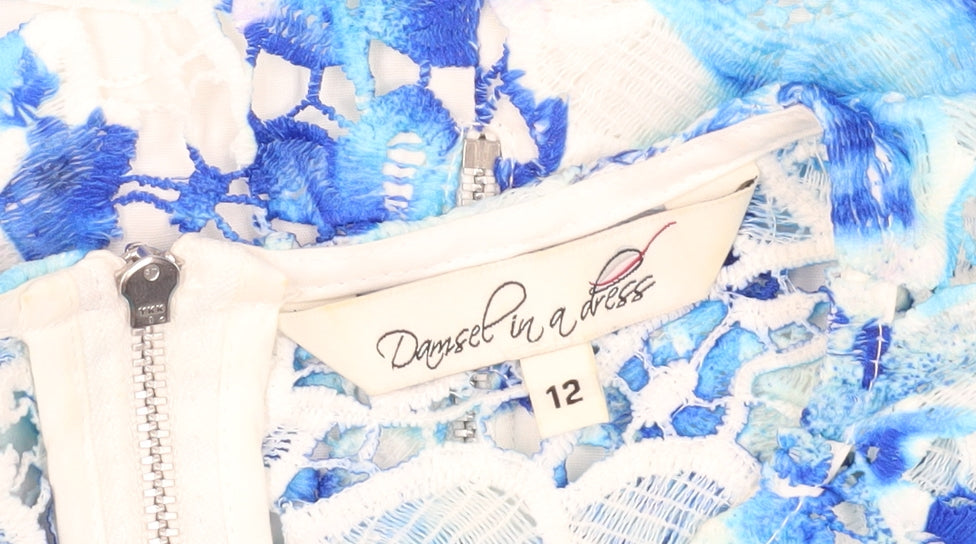 Damsel in a Dress Women's Blue Sheath, Size 12