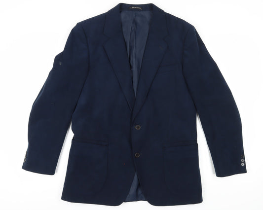 Mens UK Size 42 Austin Reed Regular Blue Suit Jacket