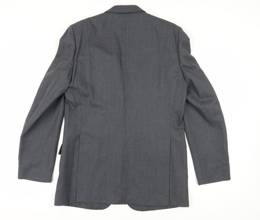 Mens UK Size 40 Centaur Regular Grey Suit Jacket
