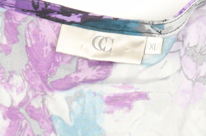 Womens UK Size XL CC Multicoloured Blouse
