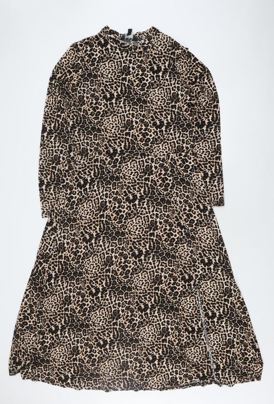 Friends Like These Women’s Animal Print Shift Dress Size 12