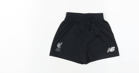 New Balance Boys Black Sports Shorts 12-18 Months