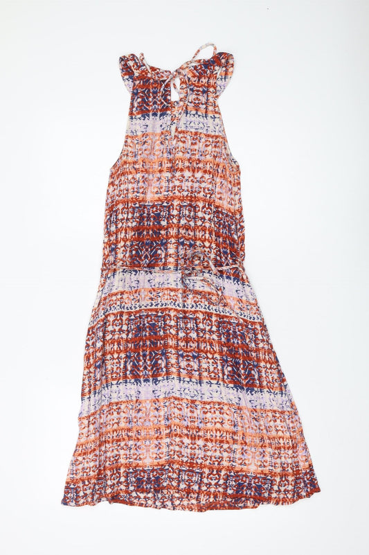 FatFace Women's Multicoloured Midi Shift Dress