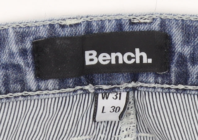 Bench Men's Blue Straight Jeans - Size M