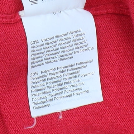 Womens UK Size 16 s.Oliver Red Pullover Jumper
