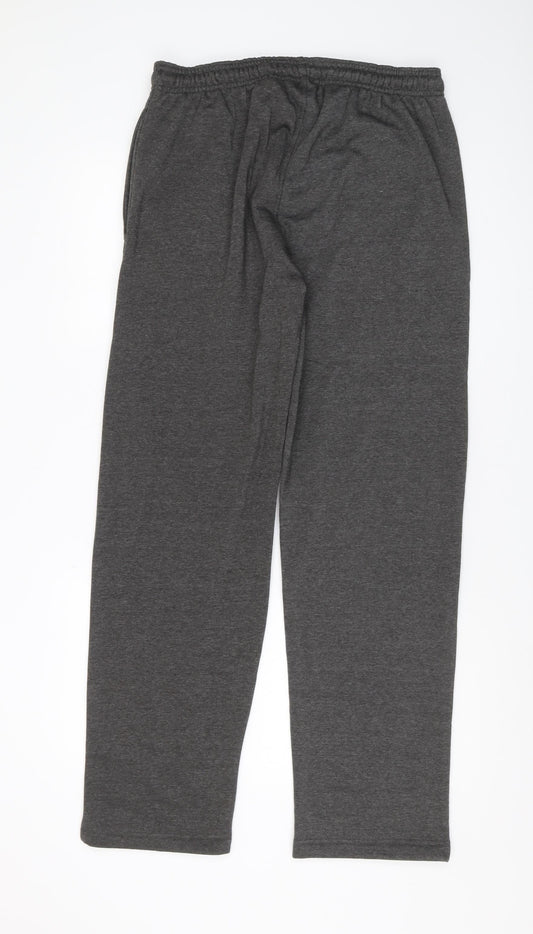 Rydale Men's Grey Sweatpants L Casual Elastic Waist