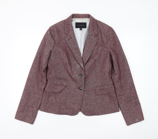 Womens UK Size 6 Banana Republic Regular Red Suit Jacket