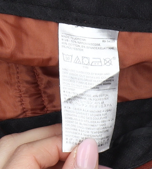 Banana Republic Women's Brown Cropped Trousers, Size 8