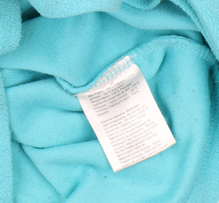 Regatta Women's Blue Hooded Fleece Sweatshirt Size 10