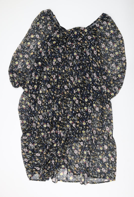 River Island Women's Floral A-Line Dress, Size 10