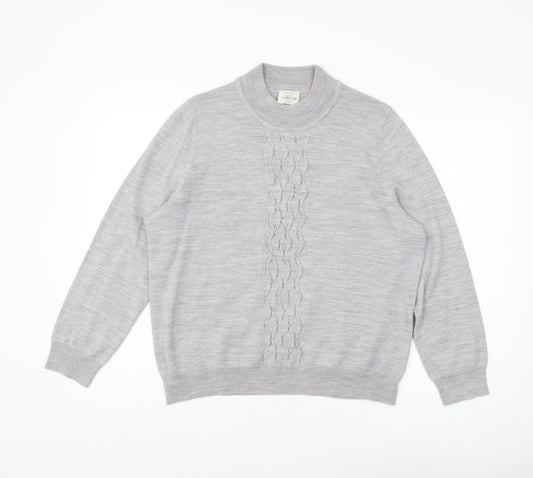 Womens UK Size 18 Eastex Grey Jumper