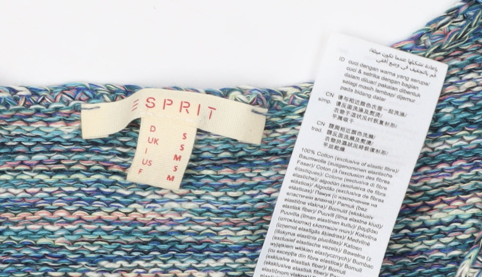 Womens UK Size S Esprit Multicoloured Pullover Jumper