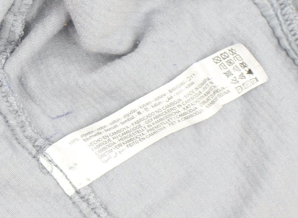 Zara Men's Grey Corduroy Jacket L Casual Button