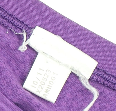 Womens UK Size 10 adidas Purple Athletic T-Shirt