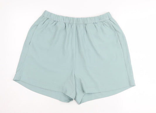 Weekday Women's Green Casual Shorts, Size 12, Lightweight