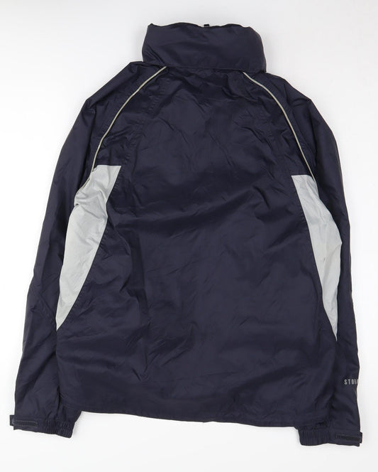 Mens UK Size M Peter Storm Blue Windbreaker Coat