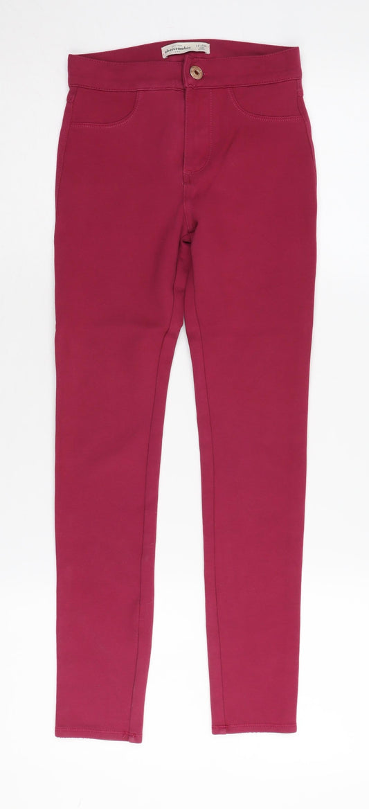 Abercrombie & Fitch Kids Girls Red Skinny Jeans 14 Slim