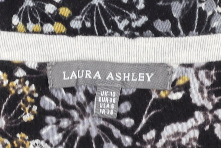 Womens UK Size 10 Laura Ashley Multicoloured Cardigan Jumper