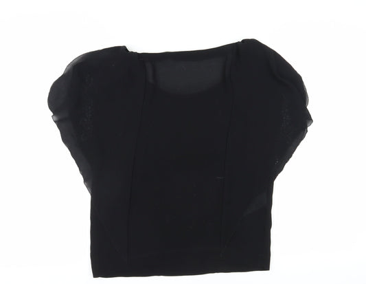 Comptoir des Cotonniers Women's Black Tunic - Size 10
