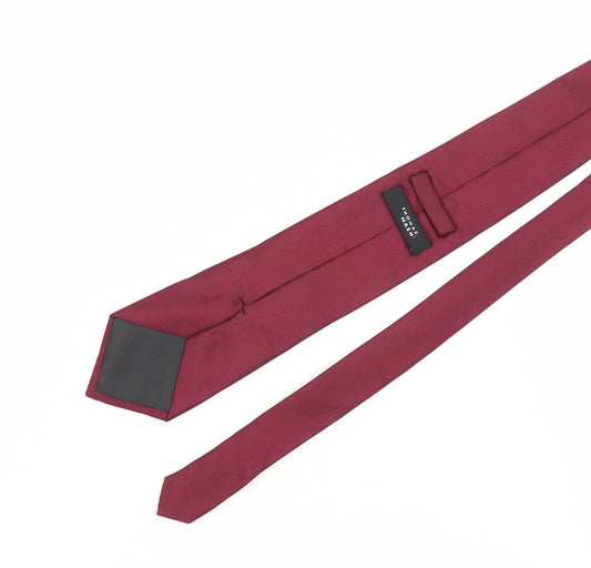 Thomas Nash Men's Red Silk Tie - One Size