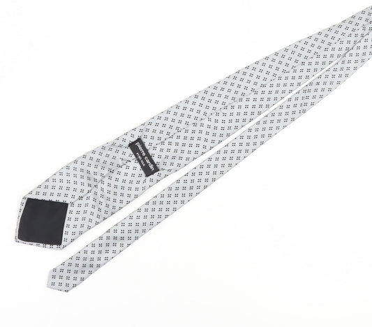 Pierre Cardin Men's White Silk Designer Tie