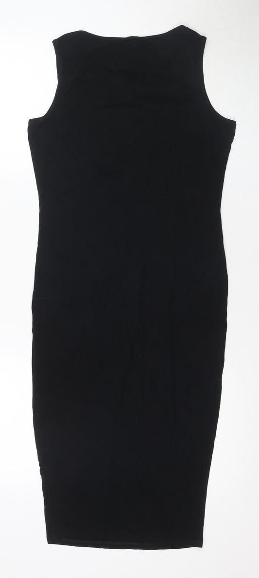 Next Women's Black Sheath Dress Size 10