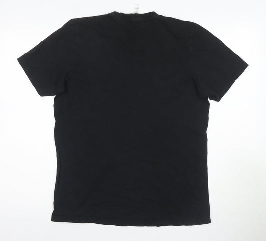 Adidas Men's Black M Cotton T-Shirt