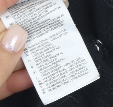 Adidas Men's Black M Cotton T-Shirt