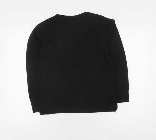Womens UK Size 8 Saltrock Black Pullover Jumper
