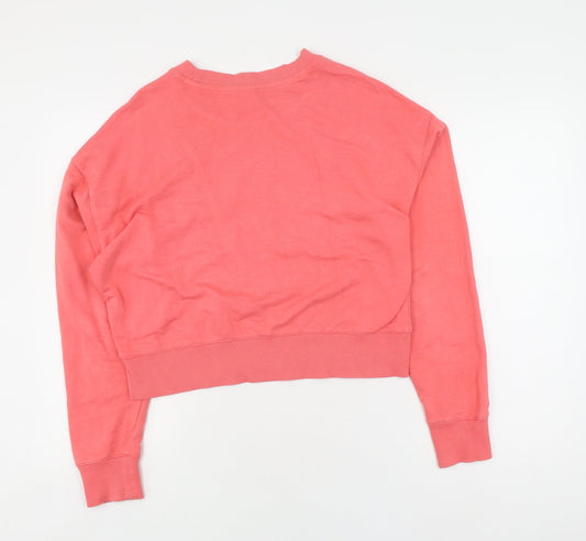 Champion Women's Pink Pullover Sweatshirt M