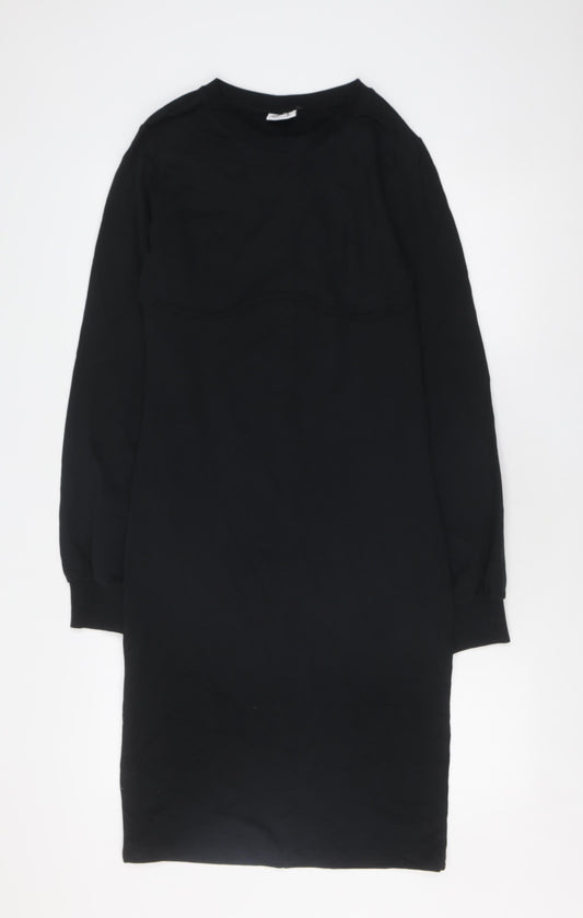 Noisy May Women's Black Cotton Dress, Size S