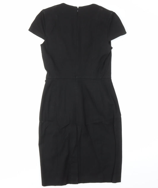 Banana Republic Women's Black Sheath Dress Size 6