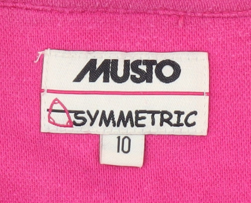 Musto Women's Pink Jacket Size 10 Athletic Fit