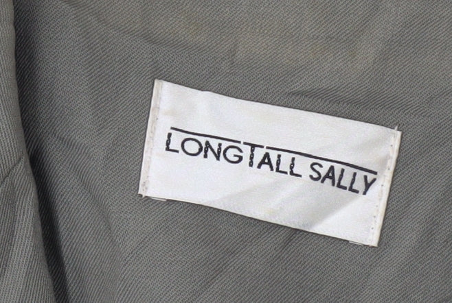 Long Tall Sally Women's Green Blazer, Size 12, Business Style