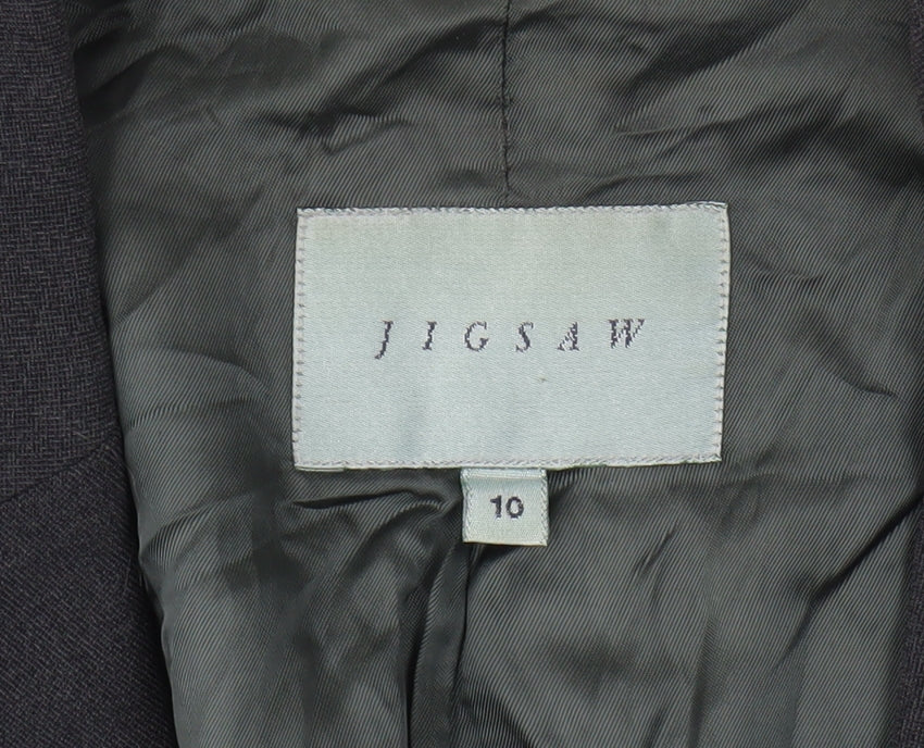 Jigsaw Women's Black Classic Blazer Size 10