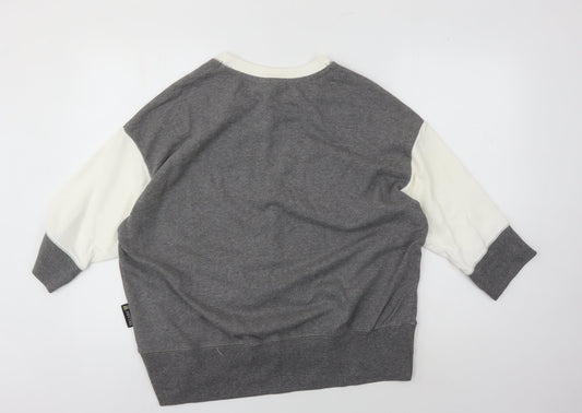 Womens UK Size L Harry Potter Grey Pullover Sweatshirt