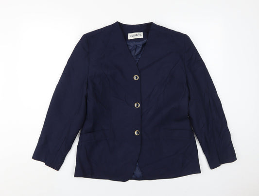 Eastex Women's Blue Classic Blazer Size 10