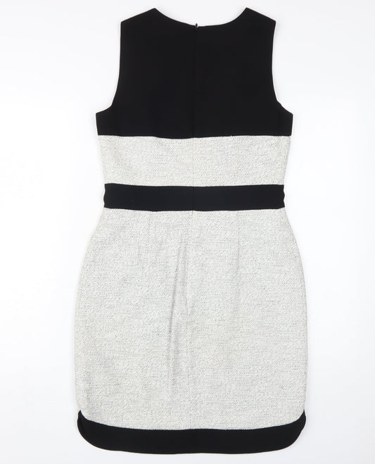 Banana Republic Women’s Black & White Sheath Dress, Size 6