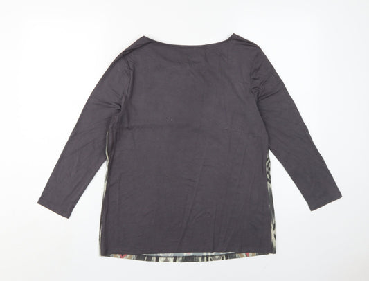 Laura Ashley Women's Geometric Tunic Blouse Size 10