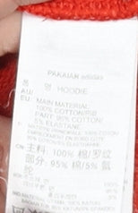 Adidas Women's Red Pullover Hoodie Size 10