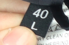 Mens UK Size 40 T.M.Lewin Regular Black Suit Jacket