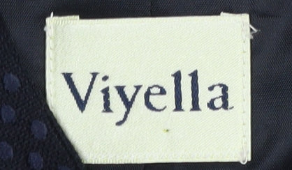 Viyella Women's Black Long Sleeve Blazer Size 14