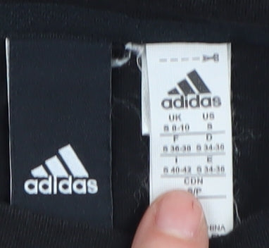 Adidas Women's Black Tank, Size S, Gym & Training