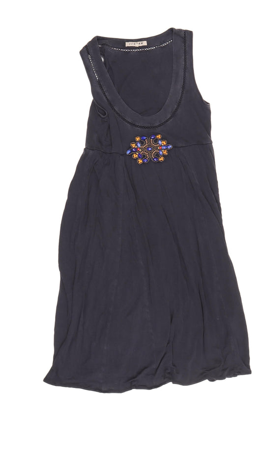 Jigsaw Women's Black A-Line Dress Size S