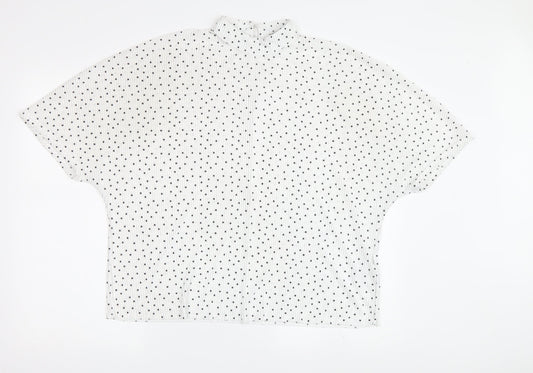 Womens UK Size S Jacqueline de Yong White Blouse